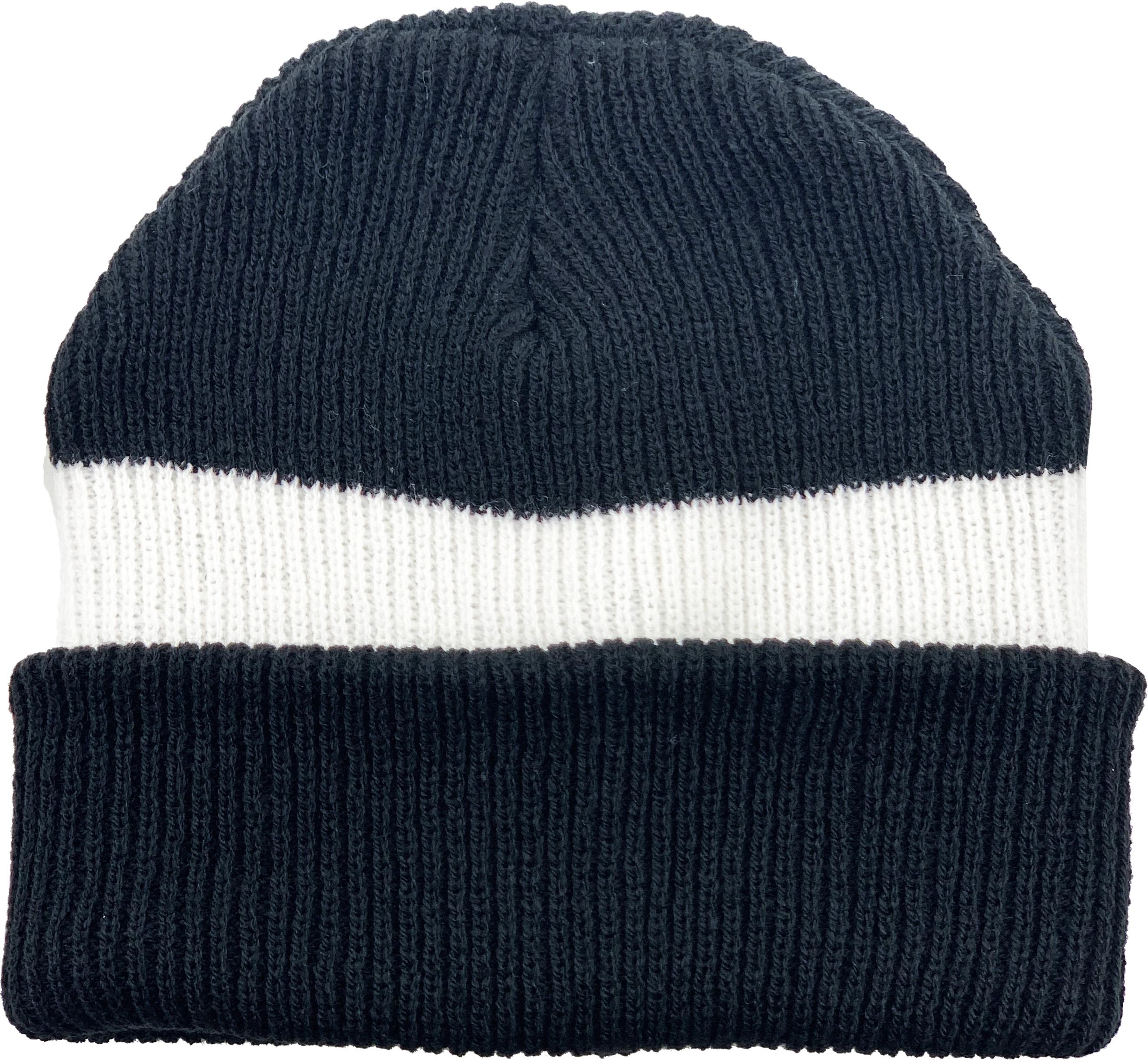【LABROS】Stripe Short Beanie  韓国 R5116 Baby Beanie // winter stripes // 0-3m // LAST ONE – Noé